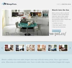 MeegoFurn PSD Template