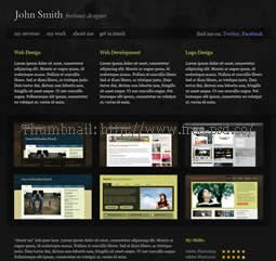 John Smith PSD Template