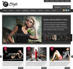 E-Style PSD Template