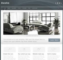 Awake PSD Template