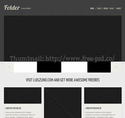 Folder PSD Template