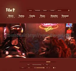 Film PSD Template