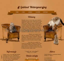 Animal Clinic PSD Template