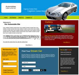 Automobile-2 PSD Template